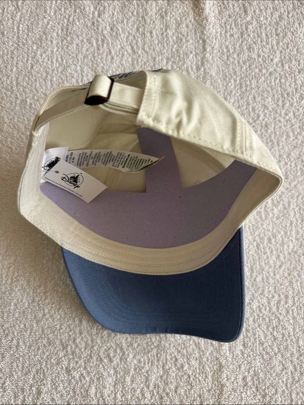 Disney “Park Hopper Professional” Embroidered Two-Tone Baseball Cap Hat
